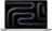 Ноутбук Apple MacBook Pro 14" M4 Pro 12c CPU, 16c GPU, 24/512GB серебристый (2024)