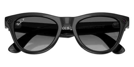 RayBan Skyler Gen 2 RW4014 Shiny Black / Polar Gradient Graphite (150 - 52)